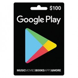美國 Google Play Gift Card $100