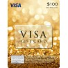 美國 $100 VISA Gift Card 禮物卡